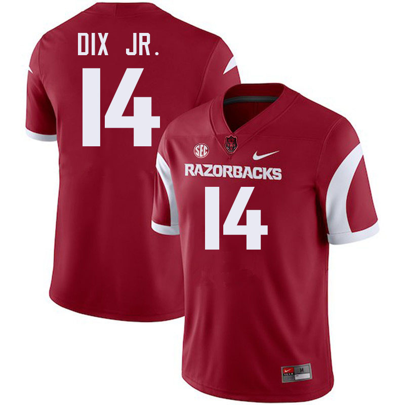 Stephen Dix Jr. Arkansas Jersey,Arkansas Razorbacks #14 Stephen Dix Jr. Jersey Youth-Retro Cardinal